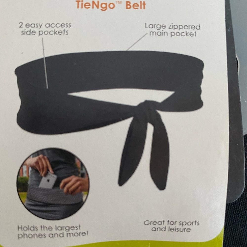 Amphipod TieNgo stretchy tie belt for exercise/travel
